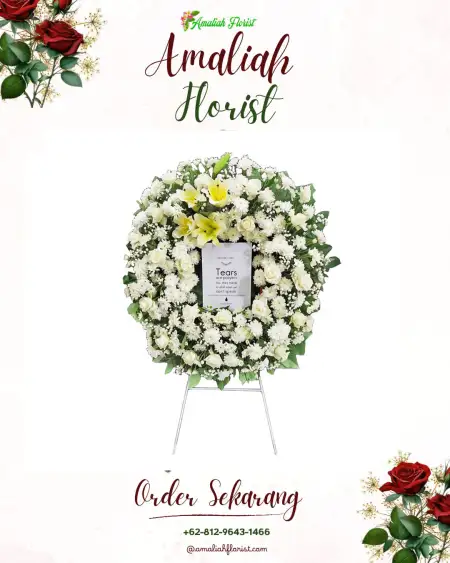 Krans Bunga Duka Kertahayu
